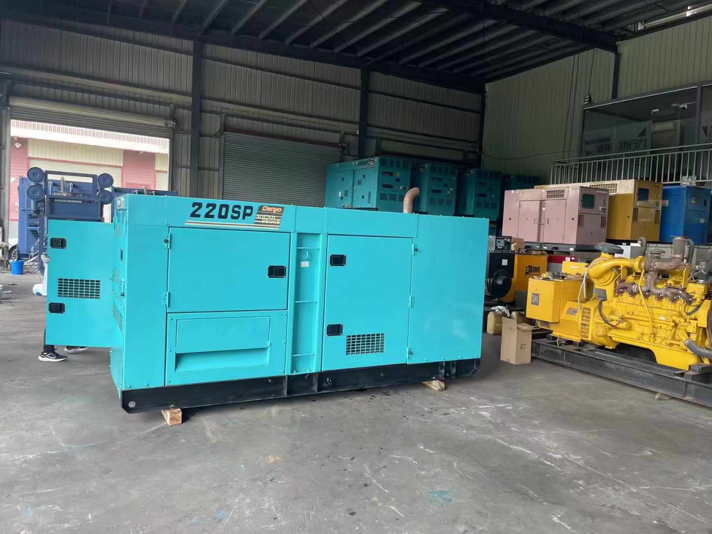 息烽600kW柴油发电机组带载能力？